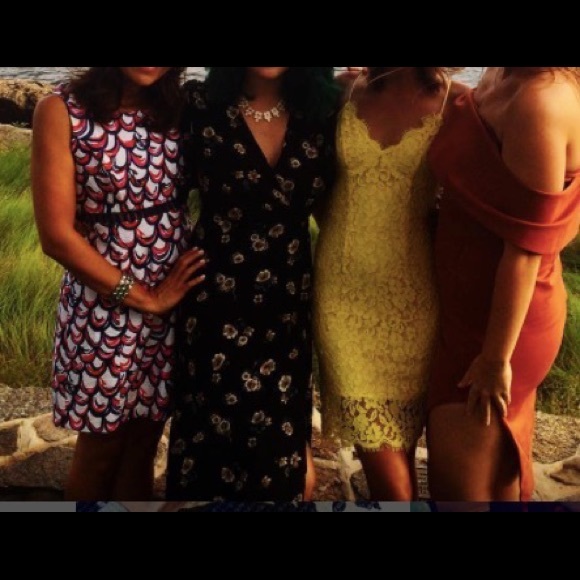 ASOS Yellow Lace Dress - Picture 4 of 4